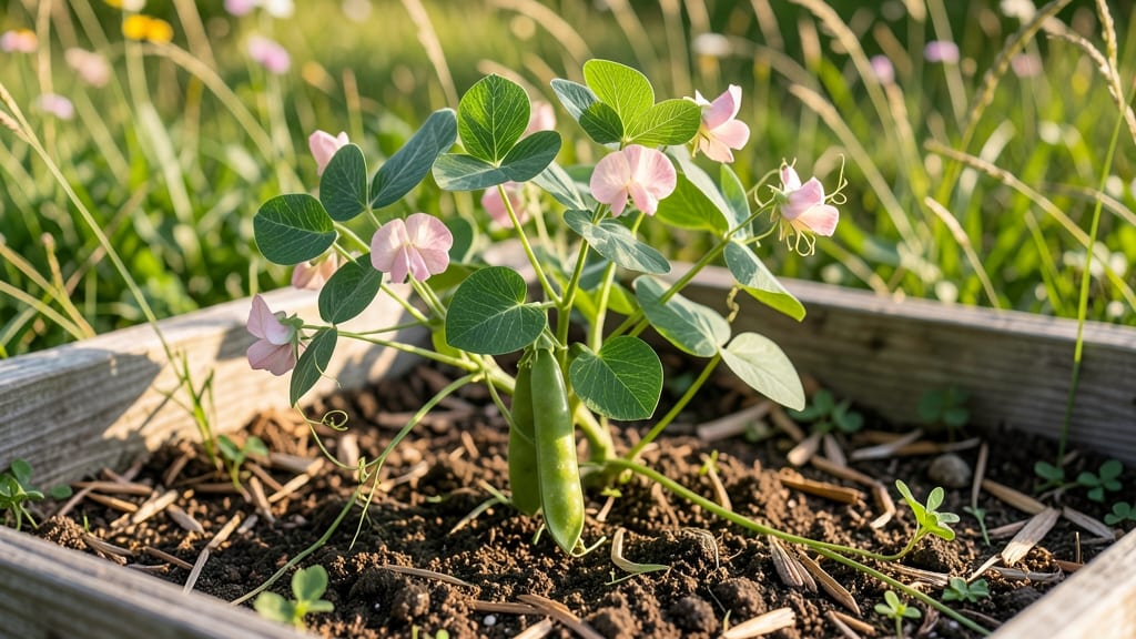 Pea Flower Plant: Edible Blooms That Double As Gourmet Garnish