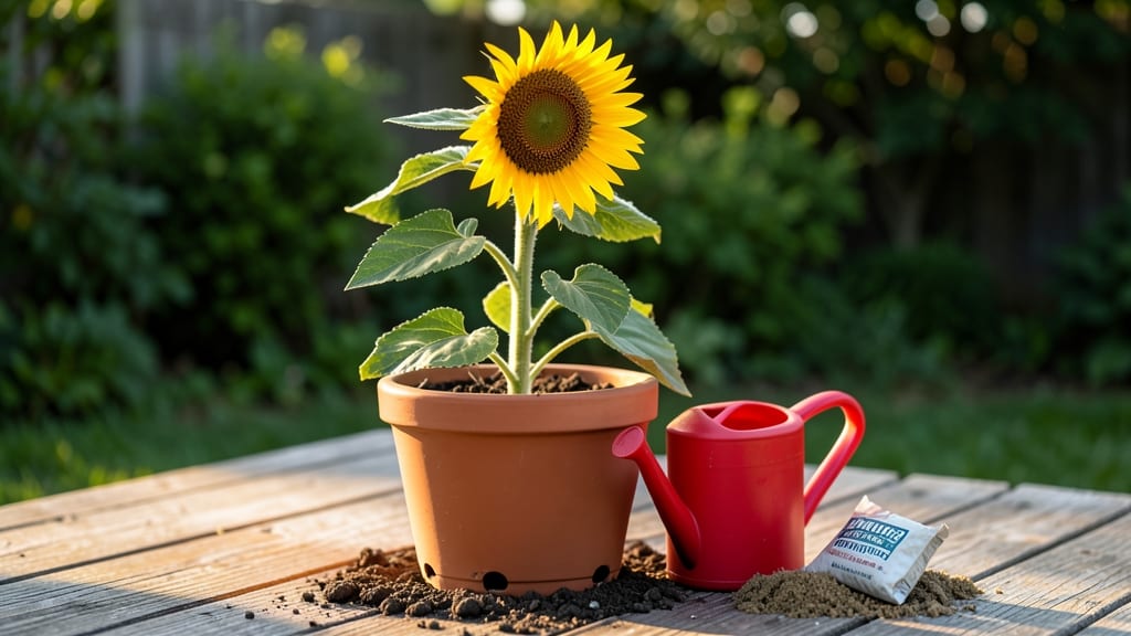 How to Care for Sunflowers in a Pot: Thriving Container Gardening Secrets