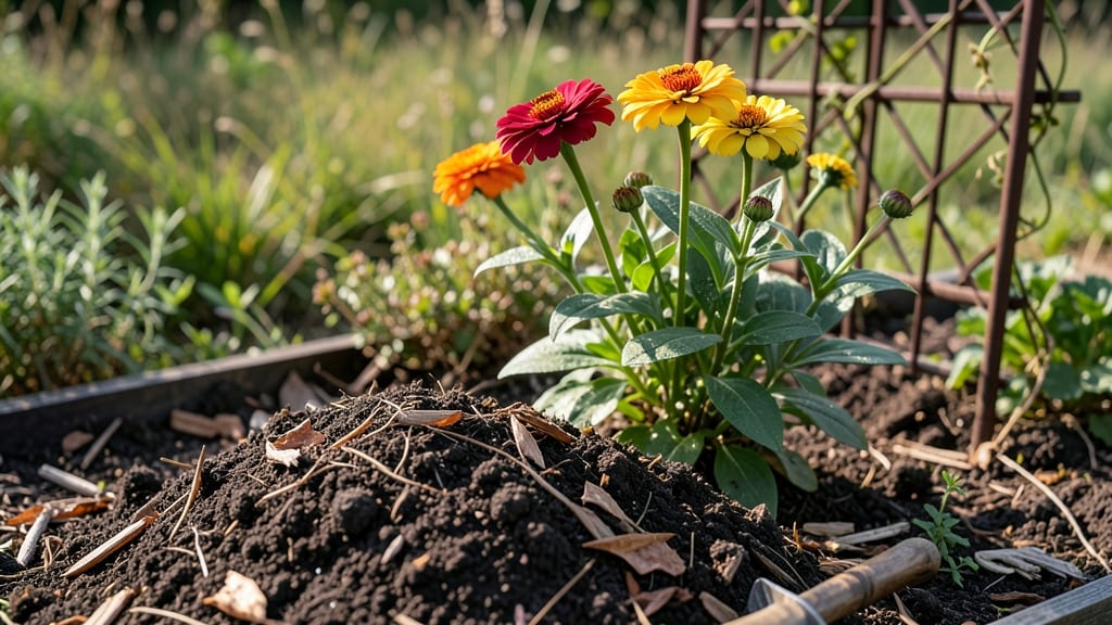 Composting for Planting Flowers: Nutrient-Packed Soil Secret for Vibrant Blooms