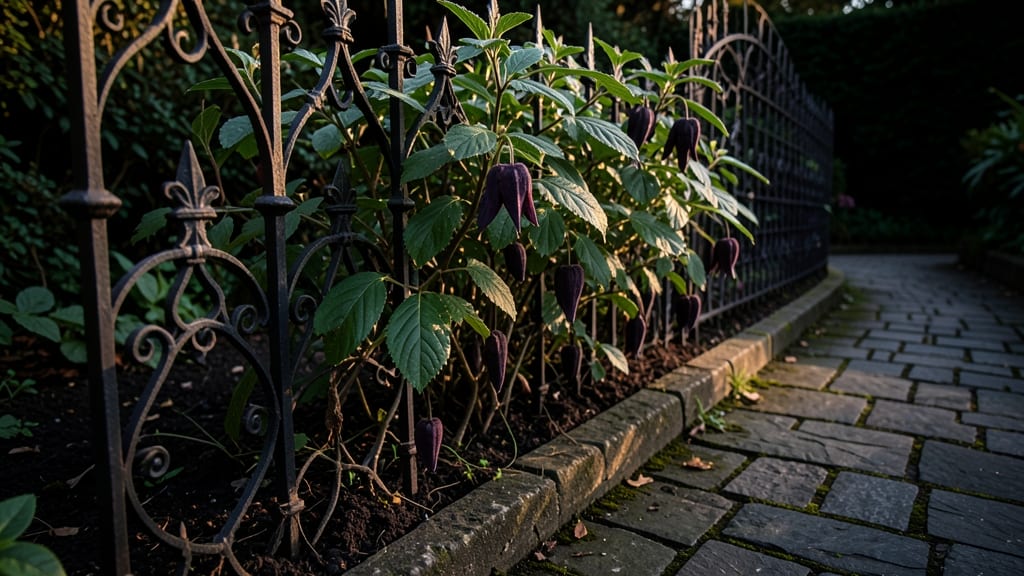Gothic Flower Garden Design: Dark Romance With Dramatic Year-Round Drama