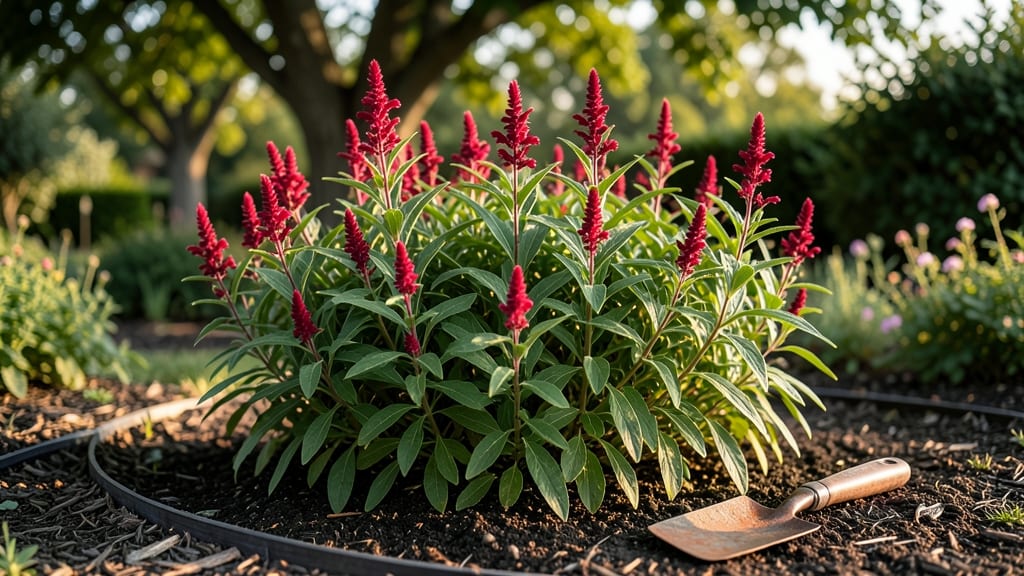 Bush With Small Red Flowers: Pacific Northwest Pollinator Magnet